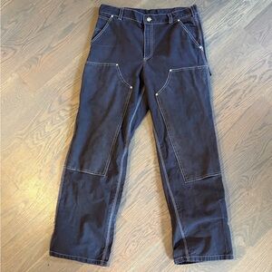 Men's Dark Blue Carhartt Cargo Pants